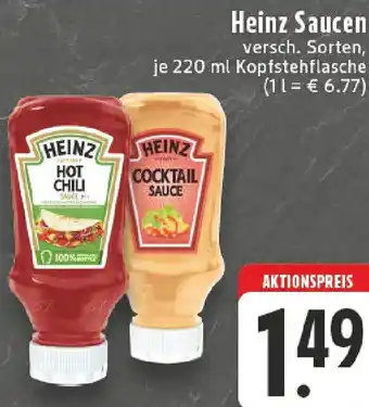 Edeka Heinz Saucen Angebot