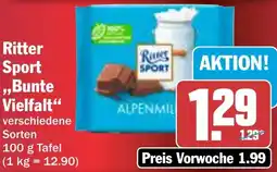 AEZ Ritter Sport ,,Bunte Vielfalt" Angebot