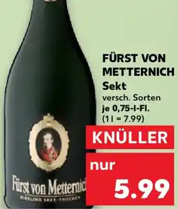 Kaufland FÜRST VON METTERNICH Sekt Angebot