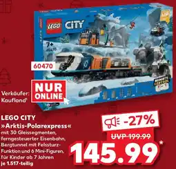 Kaufland LEGO CITY Arktis-Polarexpress Angebot