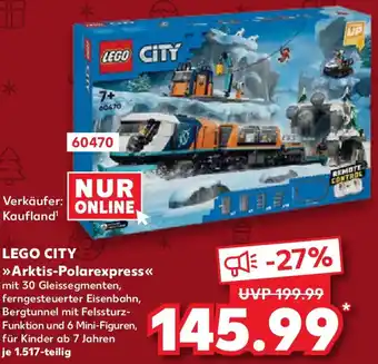 Kaufland LEGO CITY Arktis-Polarexpress Angebot