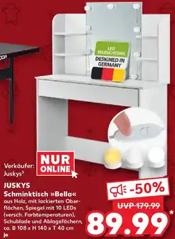 Kaufland JUSKYS Schminktisch Bella Angebot