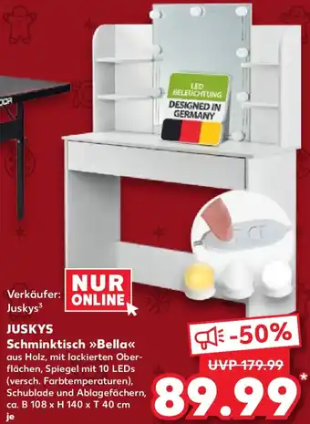 Kaufland JUSKYS Schminktisch Bella Angebot