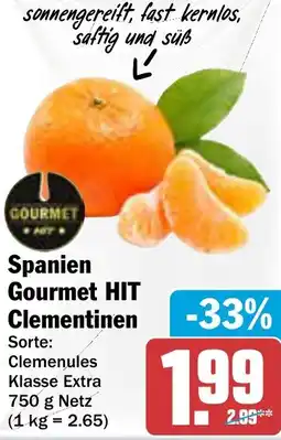 AEZ Spanien Gourmet HIT Clementinen Angebot