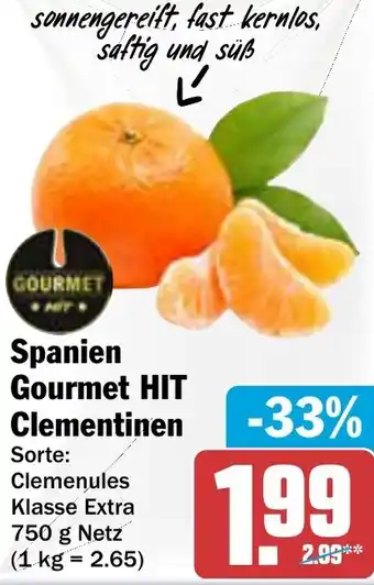 AEZ Spanien Gourmet HIT Clementinen Angebot