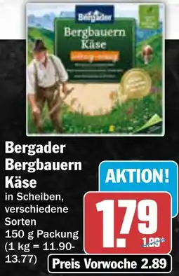 AEZ Bergader Bergbauern Käse Angebot