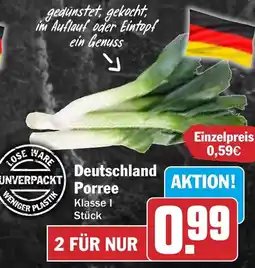 AEZ Deutschland Porree Angebot
