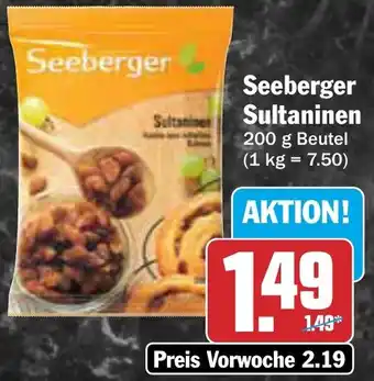 AEZ Seeberger Sultaninen Angebot