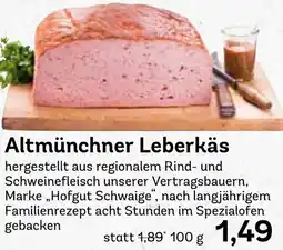 AEZ Altmünchner Leberkäs Angebot