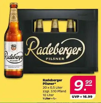 NETTO Radeberger Pilsner Angebot