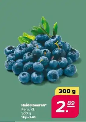 NETTO Heidelbeeren Angebot