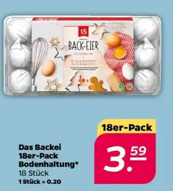 NETTO Das Backei 18er-Pack Bodenhaltung Angebot