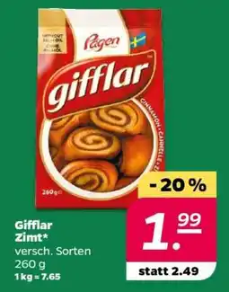 NETTO Gifflar Zimt Angebot