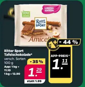 NETTO Ritter Sport Tafelschokolade Angebot