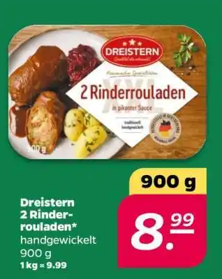 NETTO Dreistern 2 Rinderrouladen Angebot