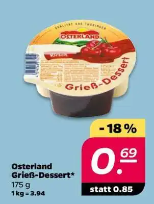 NETTO Osterland Grieß- Dessert Angebot