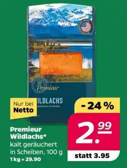 NETTO Premieur Wildlachs Angebot