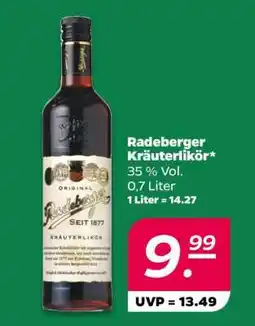 NETTO RADEBERGER Kräuterlikör Angebot