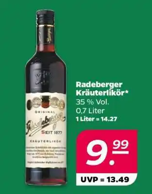 NETTO RADEBERGER Kräuterlikör Angebot