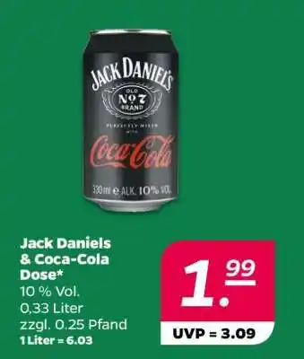 NETTO Jack Daniels & Coca-Cola Dose Angebot
