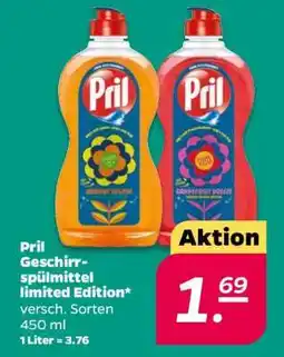 NETTO Pril Geschirrspülmittel Limited Edition Angebot