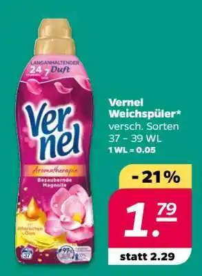 NETTO Vernel Weichspüler Angebot