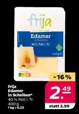 NETTO frija Edamer in Scheiben Angebot