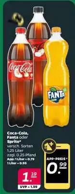 NETTO Coca-Cola, Fanta oder Sprite Angebot
