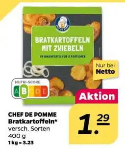 NETTO CHEF DE POMME Bratkartoffeln Angebot