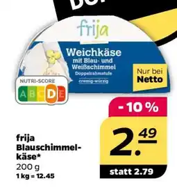 NETTO frija Blauschimmelkäse Angebot