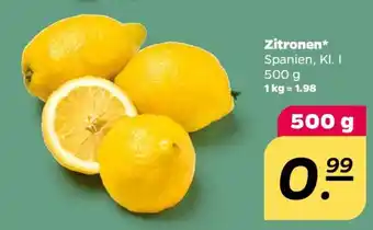 NETTO Zitronen Angebot