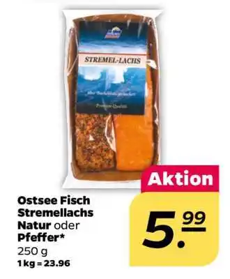 NETTO Ostsee Fisch Stremellachs Natur oder Pfeffer Angebot
