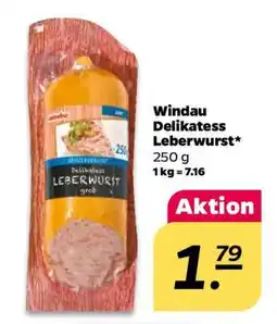 NETTO WINDAU Delikatess Leberwurst Angebot