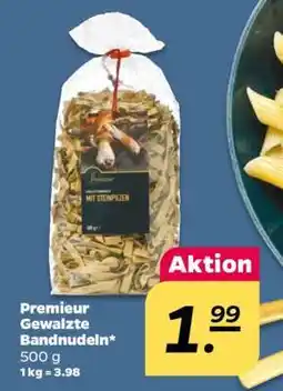 NETTO Premieur Gewalzte Bandnudeln Angebot
