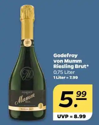 NETTO Godefroy von Mumm Riesling Brut Angebot
