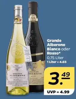 NETTO Grande Alberone Bianco oder Rosso Angebot