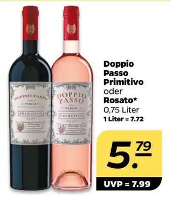 NETTO Doppio Passo Primitivo oder Rosato Angebot