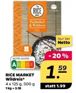 NETTO RICE MARKET Wildreis Angebot