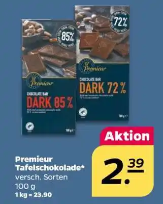 NETTO Premieur Tafelschokolade Angebot