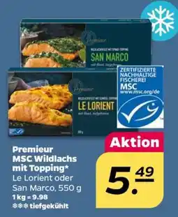 NETTO Premieur MSC Wildlachs mit Topping Angebot