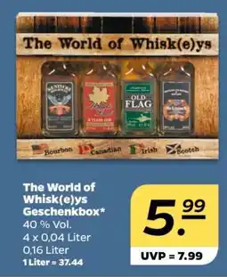 NETTO The World of Whisk(e)ys Geschenkbox Angebot