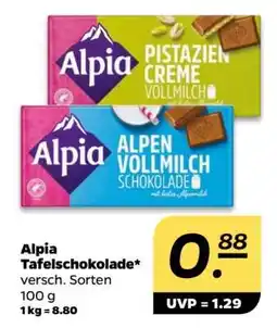 NETTO Alpia Tafelschokolade Angebot