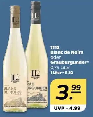 NETTO 1112 Blanc de Noirs oder Grauburgunder Angebot