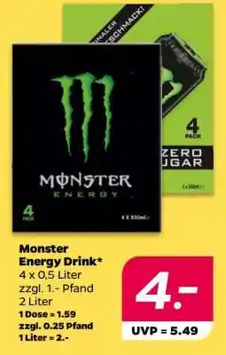 NETTO Monster energy drink Angebot