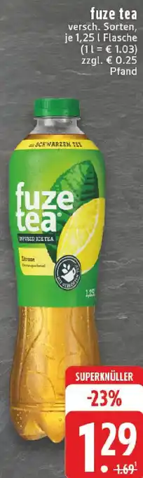 Edeka fuze tea Angebot