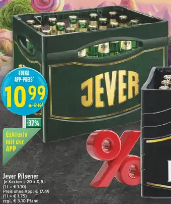 Edeka Jever Pilsener Angebot