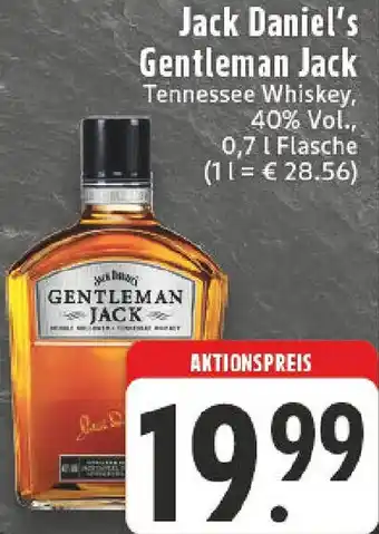 Edeka Jack Daniel's Gentleman Jack Angebot