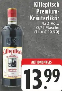 Edeka Killepitsch Premium Kräuterlikör Angebot