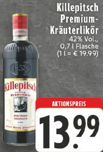 Edeka Killepitsch Premium Kräuterlikör Angebot
