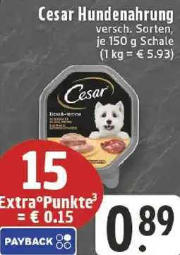 Edeka Cesar Hundenahrung Angebot
